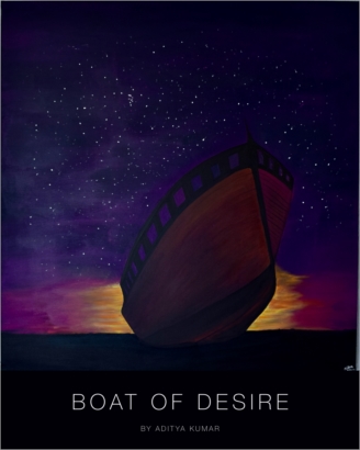 Boat of Desire (Acrylic Painting)